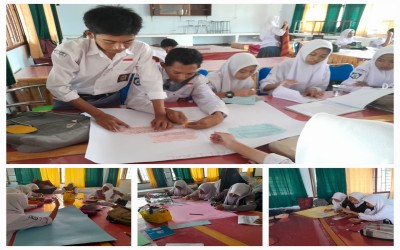 Kelas X Fase E SMAN Cicalengka melaksanakan P5 Kurikulum Merdeka dengan tema: Kearifan Lokal