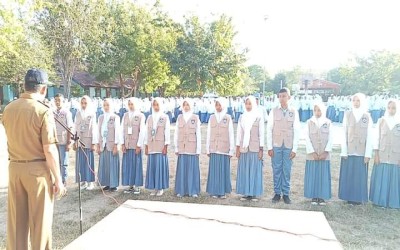Pengukuhan Angkatan Pertama Pengurus ZERO WASTE SMAN Cicalengka Masa Bakti 2023/2024